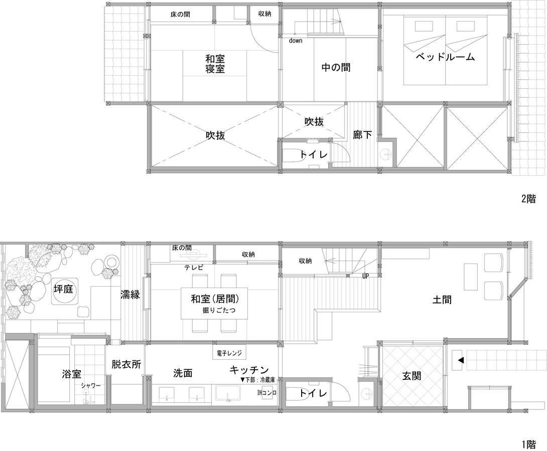 Kuraya Omiya Shimabara Villa Kyoto Buitenkant foto
